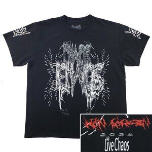 Ken Carson T-Shirt Live Chaos Tour 2024 Merchandise Rap Tee XL